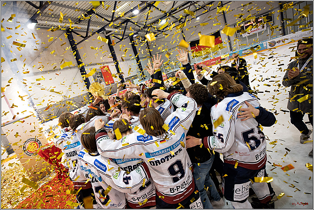 U20-DNL Meisterschaftsfinale;  Koelner Junghaie - Eisbaeren Juniors Berlin; Koeln, 27.03.2022